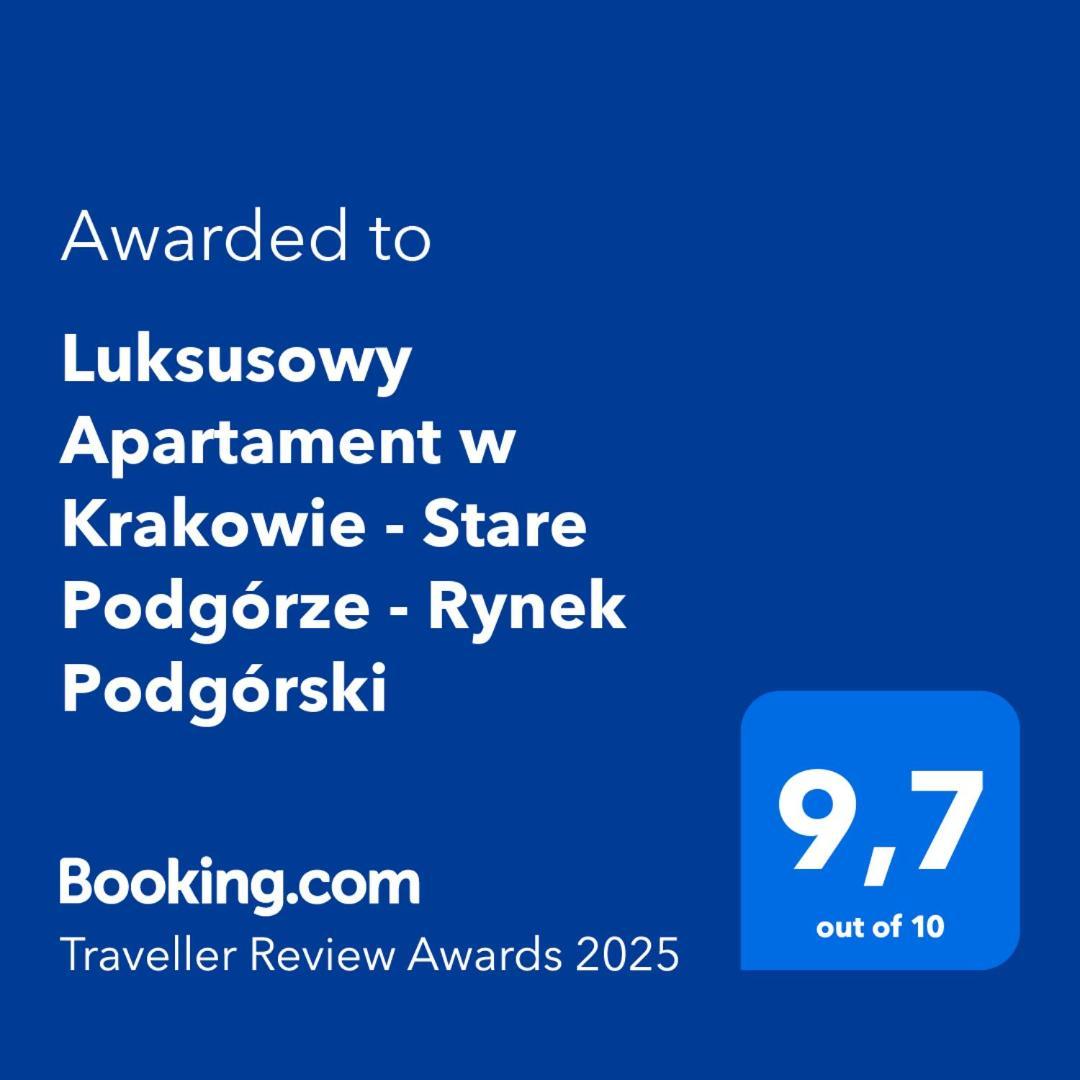 Luksusowy Apartament W Krakowie - Stare Podgorze - Rynek Podgorski Eksteriør billede